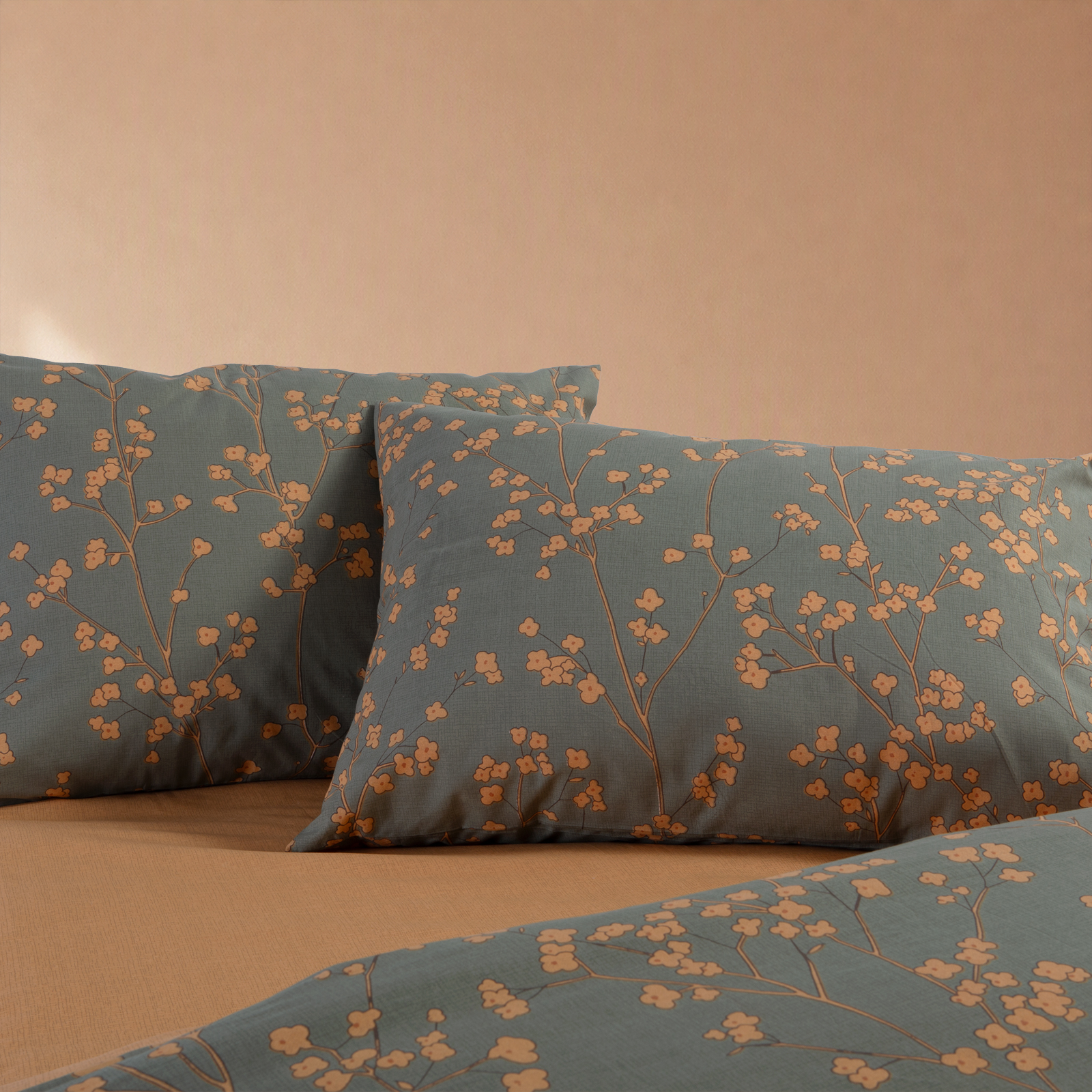 Μαξιλαροθήκη Nef-Nef Homeware Floriva 52x72 Green