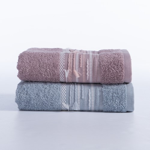 Πετσέτα Προσώπου Nef-Nef Homeware Keylan 50x90 Mauve