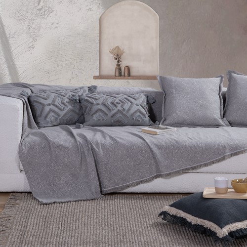 Ριχτάρι Τετραθεσίου Nef-Nef Homeware Aronia 170X350 Grey
