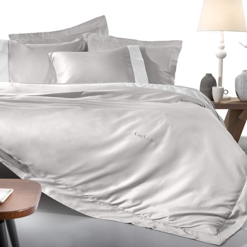Σετ Υπέρδιπλη Παπλωματοθήκη Guy Laroche Silky Silver 245x255