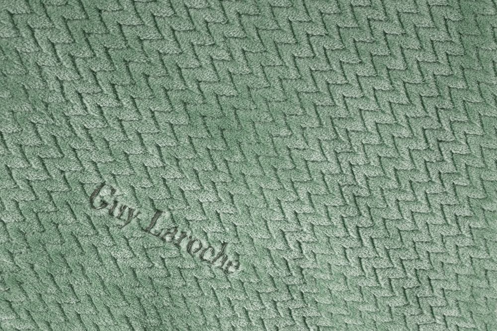 Κουβέρτα Fleece Μονή Guy Laroche (Σετ) 160X220 Rombus Olive