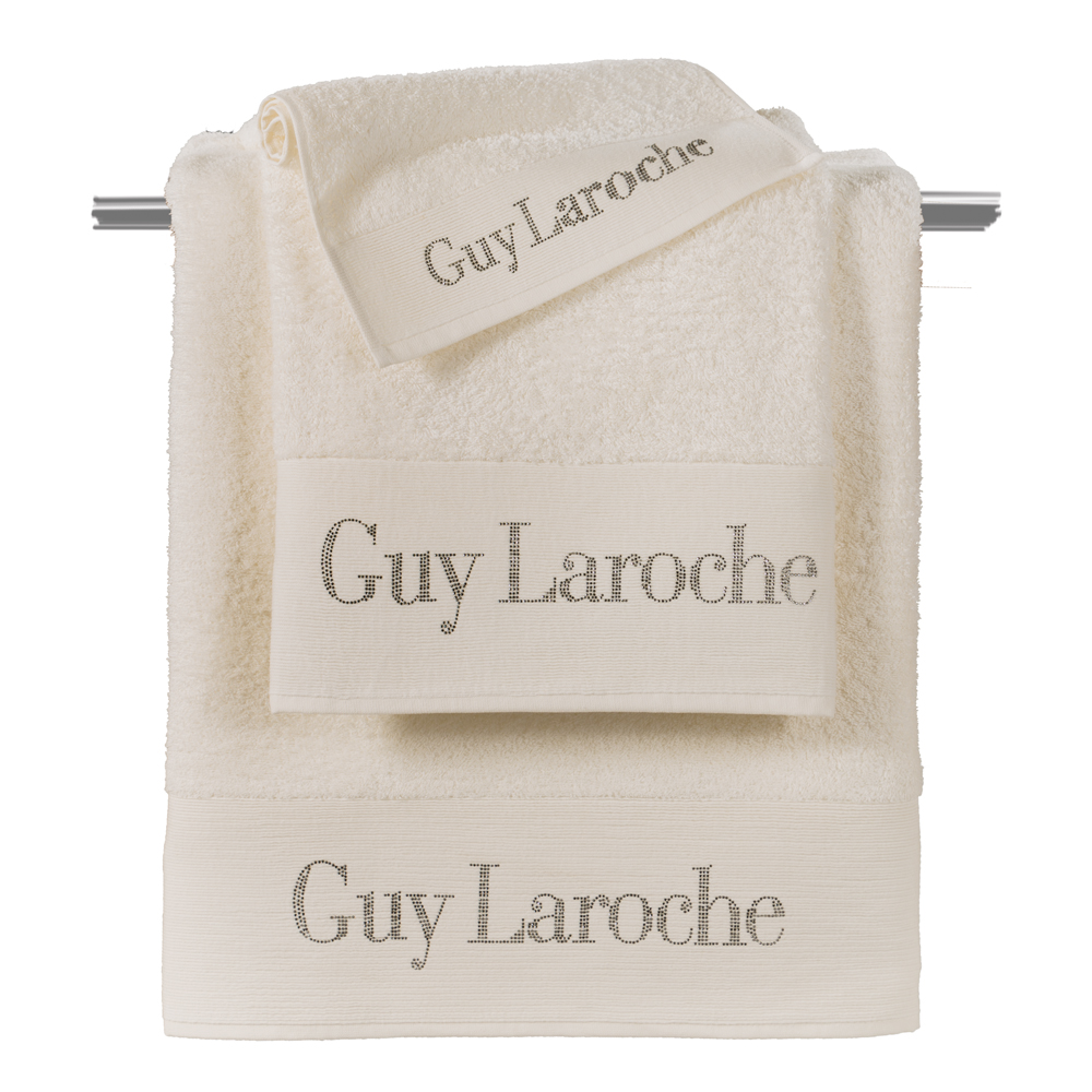 Σετ Πετσέτες Guy Laroche Futura Ivory 3τμχ 