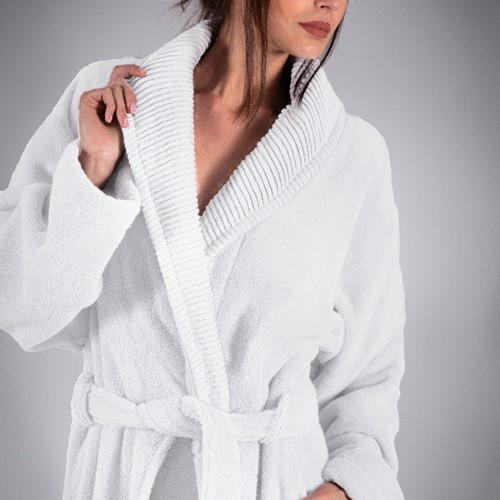 Μπουρνούζι Deluxe Spa Guy Laroche White Extra Large