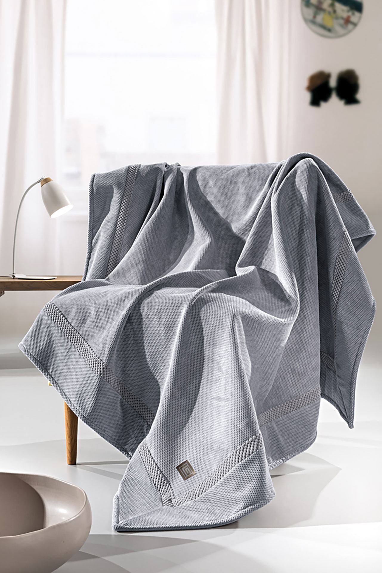 Ριχτάρι Tετραθέσιου Guy Laroche Rubicon Silver 180x350