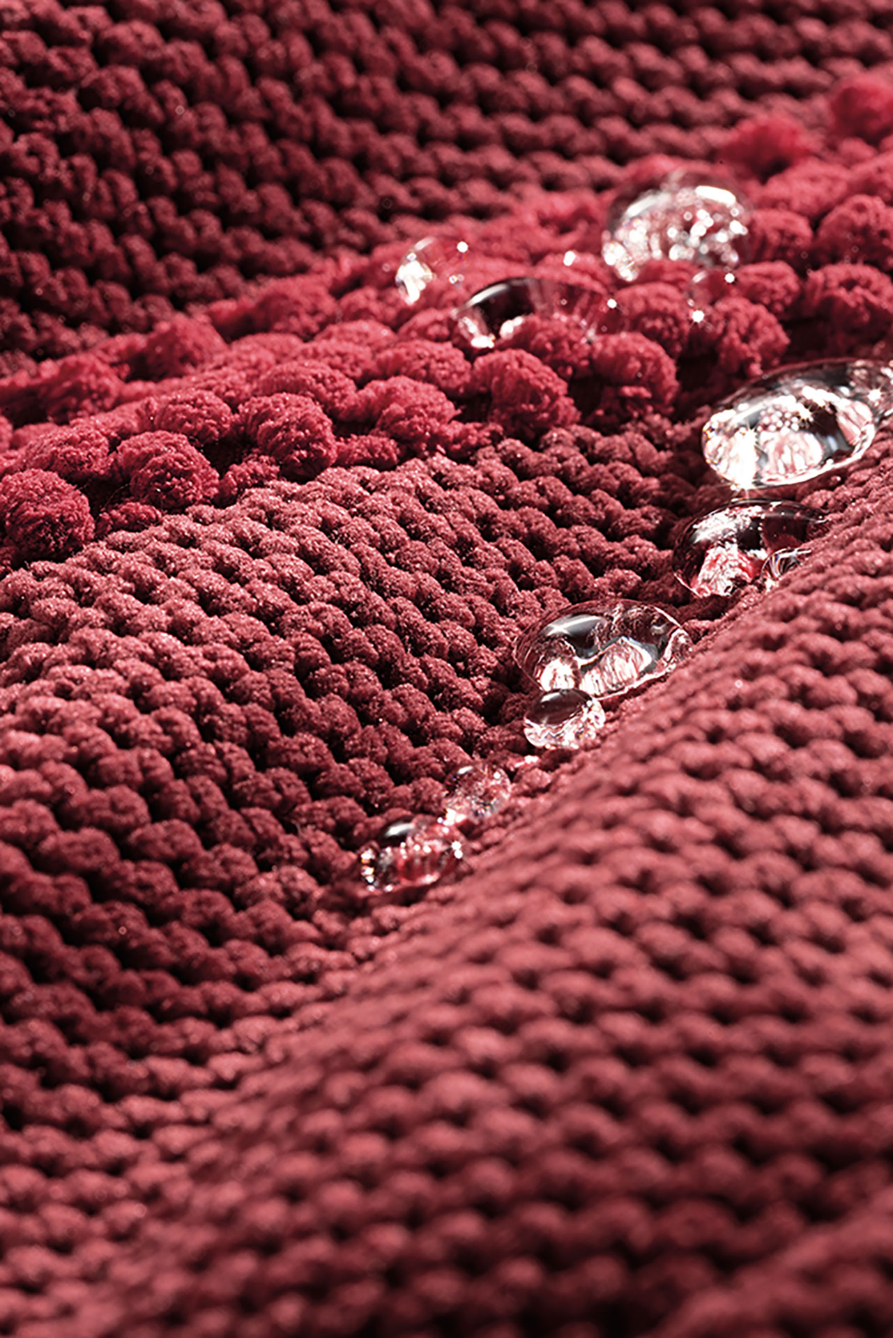Ριχτάρι Πολυθρόνας Guy Laroche Rubicon Burgundy 170X150