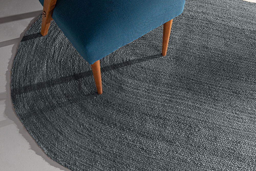 Xαλί Σαλονιού Guy Laroche Native Anthracite 140X210 Oval