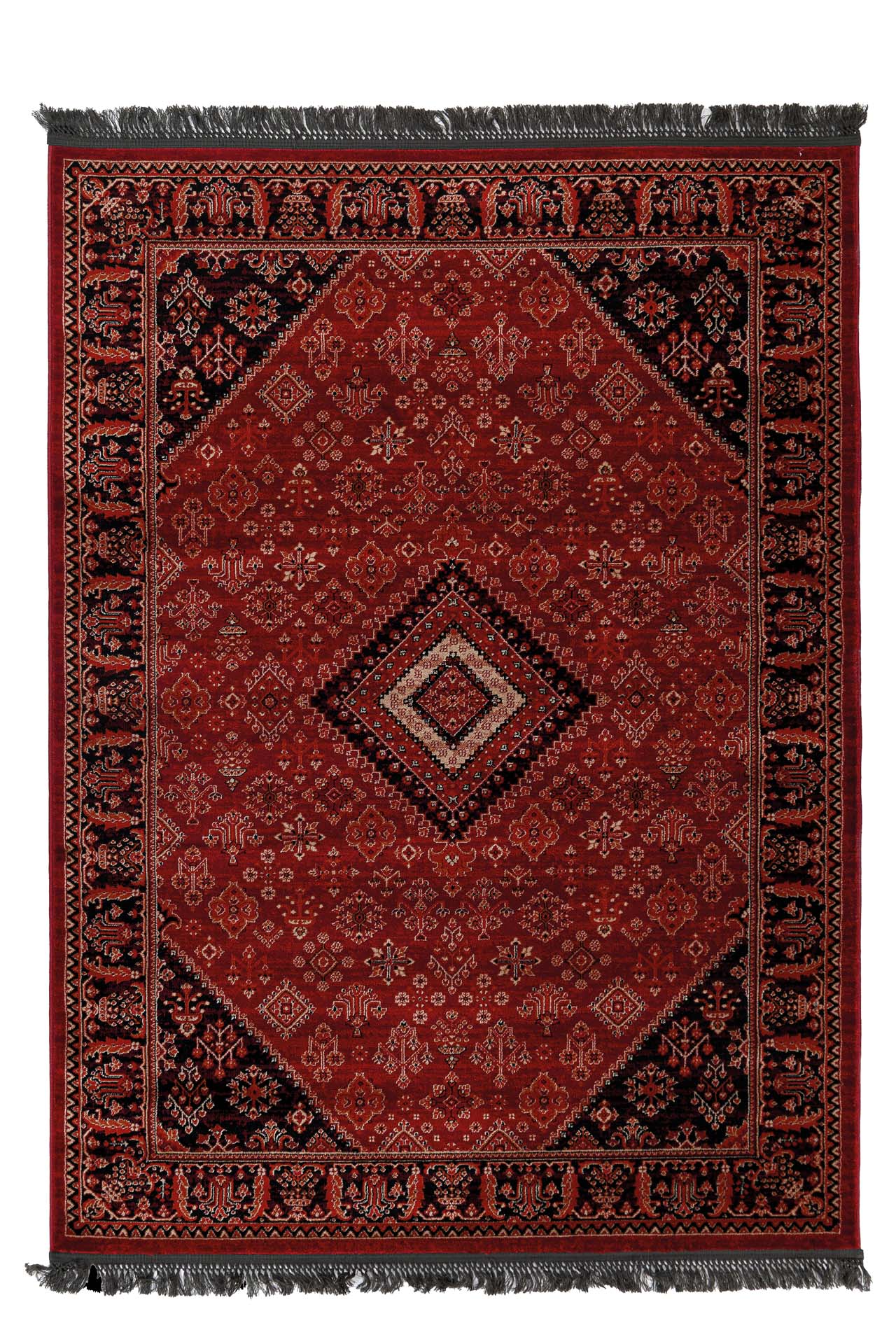 Κλασικό χαλί Afgan 306A D.RED BLACK Royal Carpet - 200 x 250 cm