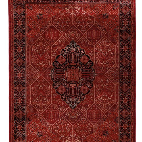 Κλασικό χαλί Afgan 316A D.RED BLACK Royal Carpet - 100 x 160 cm