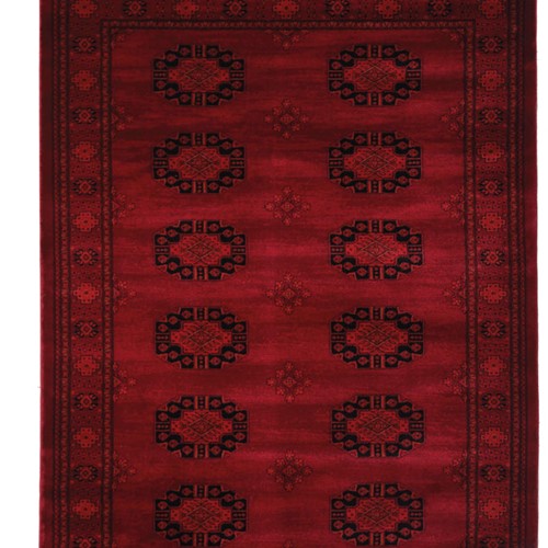 Χαλί σαλονιού AFGAN 0.67X5.00BEDSET - 6871H D.RED royal carpets