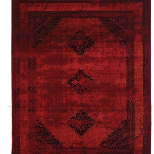 Κλασικό Χαλί Royal Carpet Afgan 9870H Red -  100x160 cm