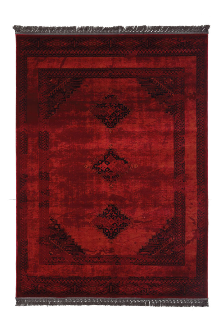 Κλασικό Χαλί Royal Carpet Afgan 9870H Red -  133x190 cm