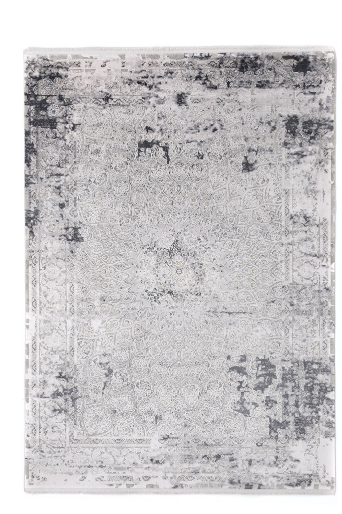 Χαλί Σαλονιού Bamboo Silk 6794B L. Grey Anthracite Royal Carpet 160Χ230