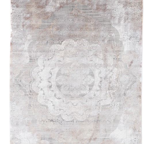 Μοντέρνο Χαλί Bamboo Silk 6864A L. Grey D. Beige Royal Carpet 80Χ150