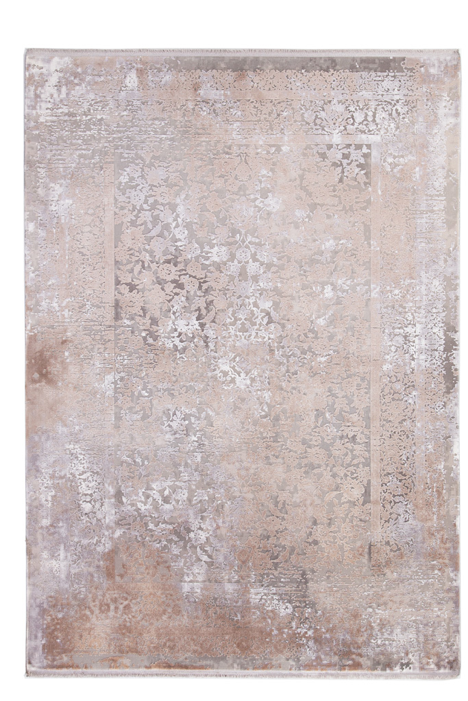 Χαλί Bamboo Silk 8097A L.GREY D.BEIGE Royal Carpet - 80 x 150 cm