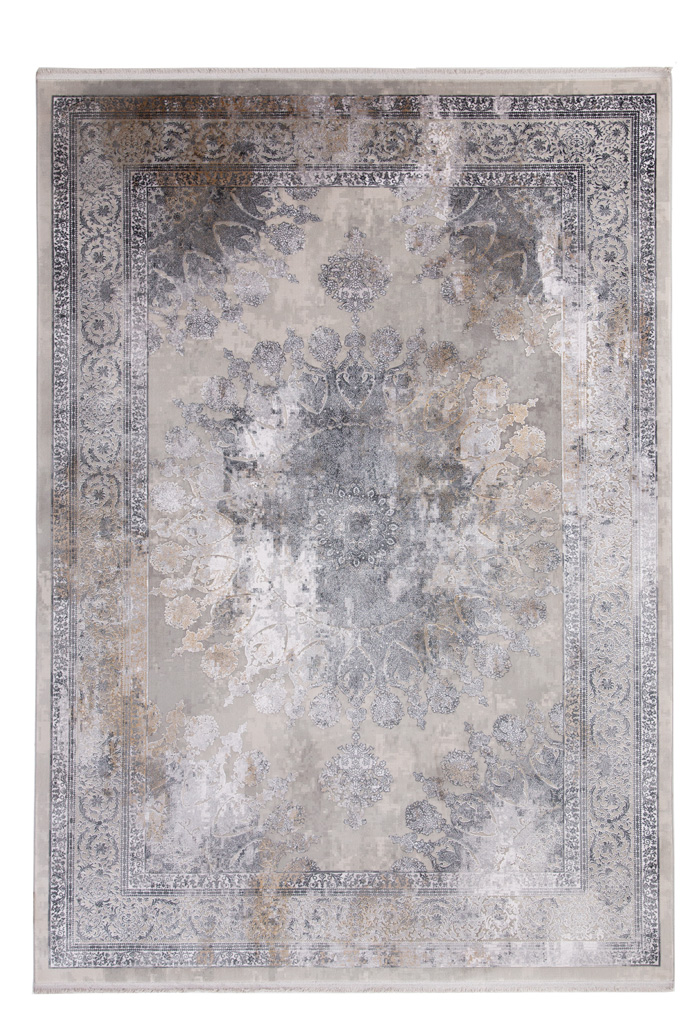 Χαλί Bamboo Silk 8098A L.GREY ANTHRACITE Royal Carpet - 240 x 300 cm