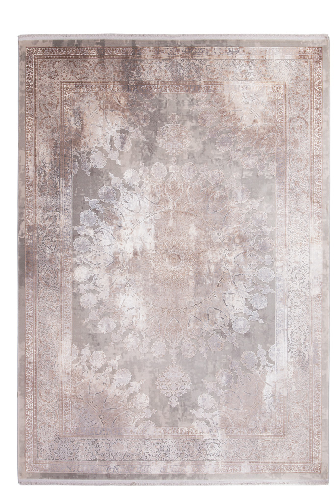 Χαλί Bamboo Silk 8098A L.GREY D.BEIGE Royal Carpet - 240 x 300 cm