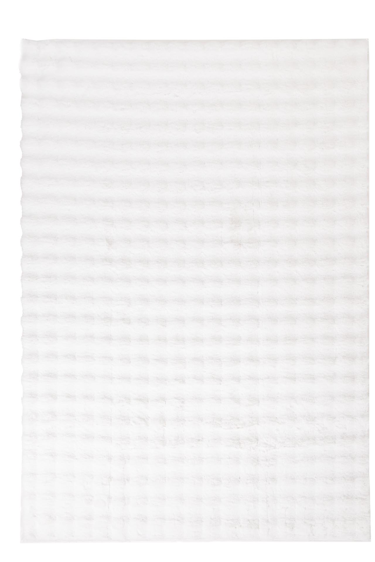 Γούνινο Χαλί Διαδρόμου Bunny BUBBLE WHITE Royal Carpet - 67 x 140 cm