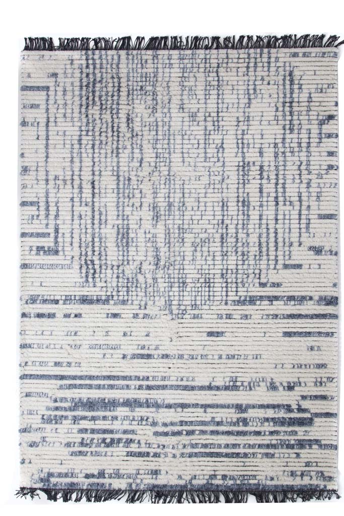 Χαλί Σαλονιού Iris 422 Cream Blue Royal Carpet 160Χ230