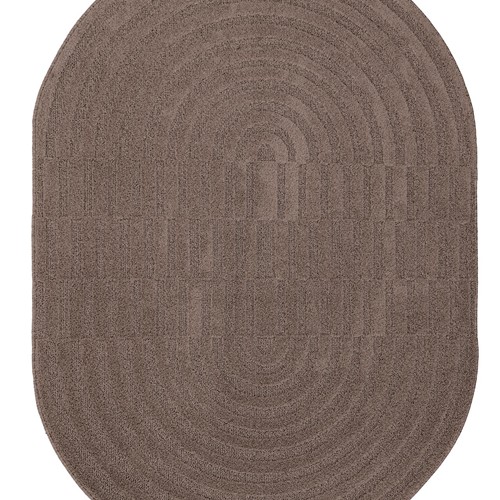 Οβάλ Χαλί Jazz 2972A TAUPE Royal Carpet - 133 x 190 cm