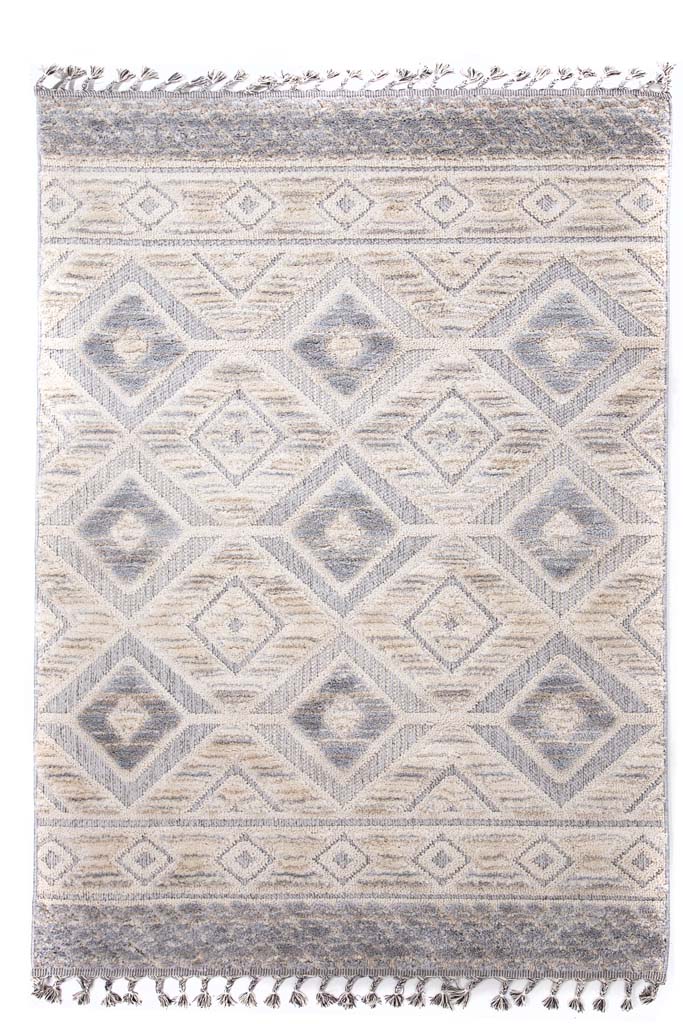 Xαλί Σαλονιού La Casa 712B White L. Grey Royal Carpet 200Χ250