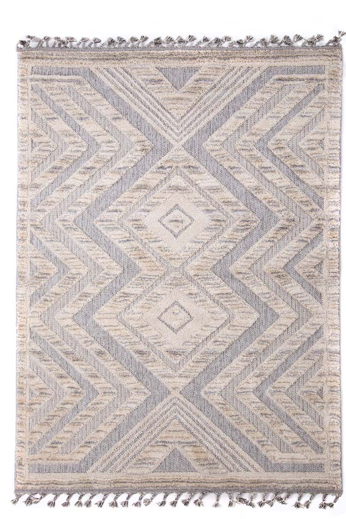 Xαλί Σαλονιού La Casa 723A White L. Grey Royal Carpet 200Χ250