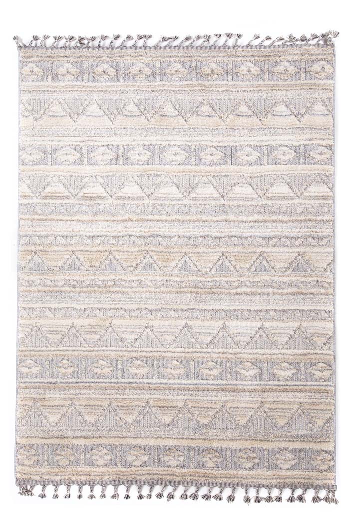 Xαλί Σαλονιού La Casa 725A White L. Grey Royal Carpet 133Χ190