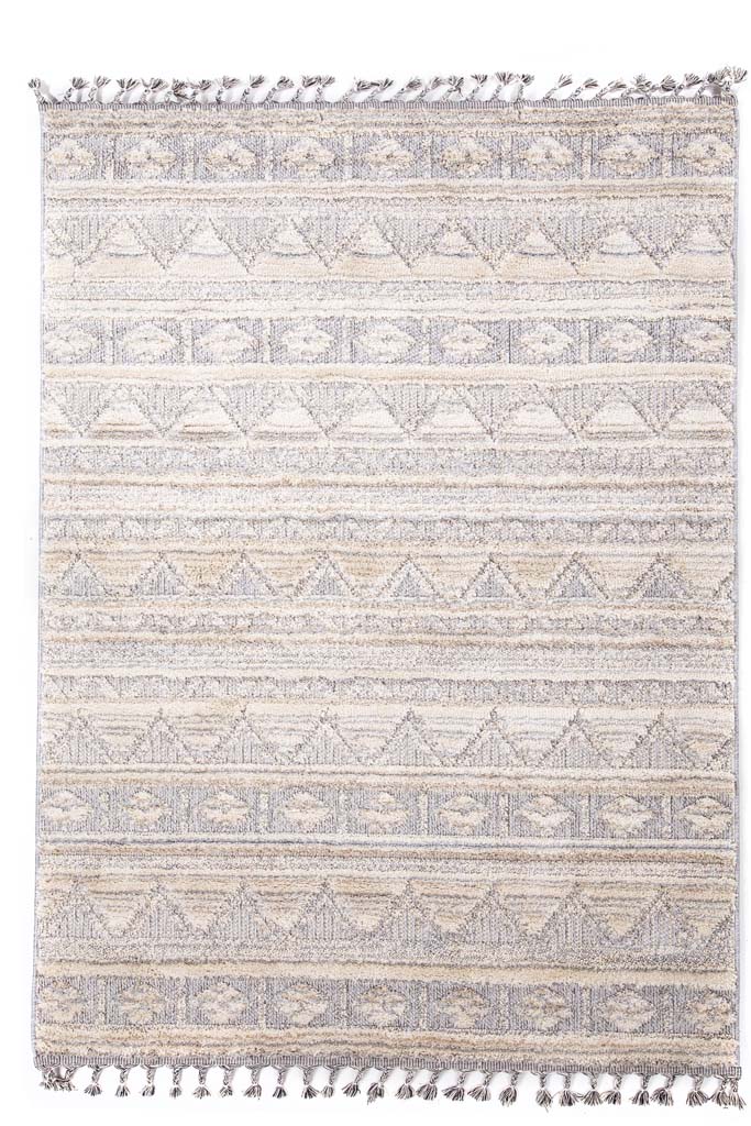 Xαλί Σαλονιού La Casa 725A White L. Grey Royal Carpet 200X290