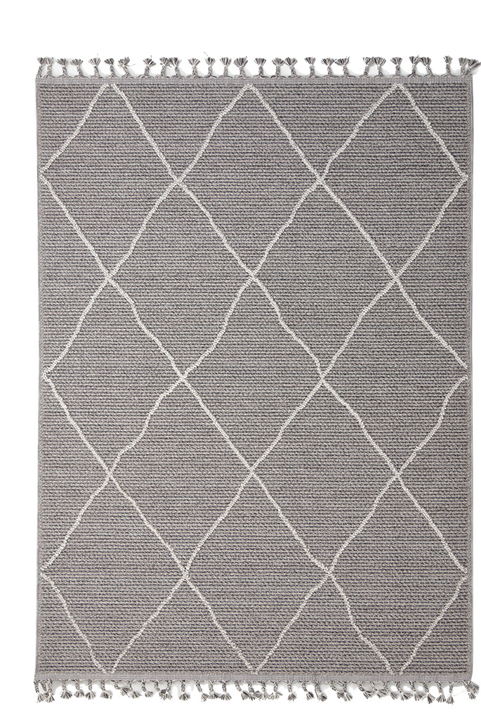 Χαλί Διαδρόμου Linq 0.67X1.40 - 7439A Ivory/d.Grey Royal Carpet