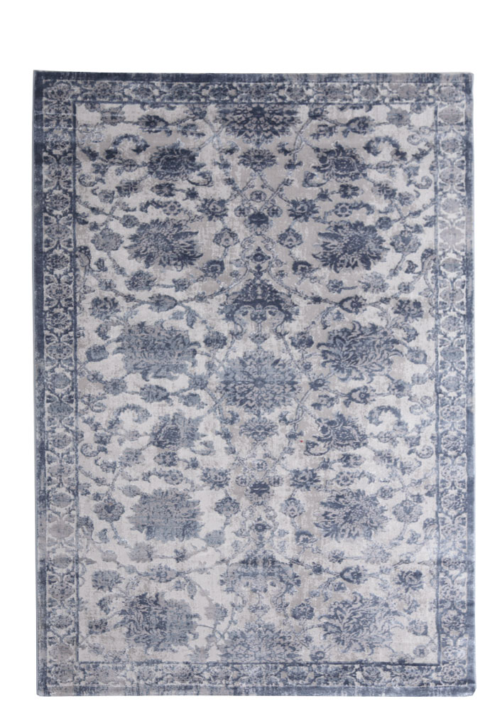 Χαλί Σαλονιού Metropolitan 1.60X2.30 - 6341A L.Gray/D.Blue Royal Carpets