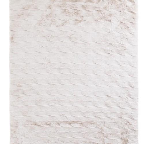 Γούνινο Χαλί Bunny MOON CANVAS CREAM Royal Carpet - 70 x 140 cm