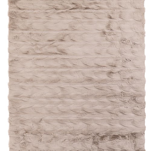 Γούνινο Χαλί Bunny MOON CANVAS SAND Royal Carpet - 170 x 240 cm