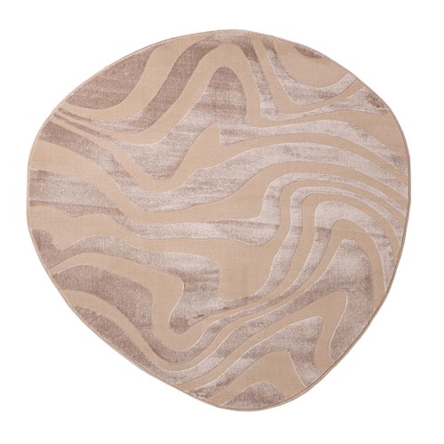 Χαλί Organic 265 BEIGE Royal Carpet - 160 x 160 cm