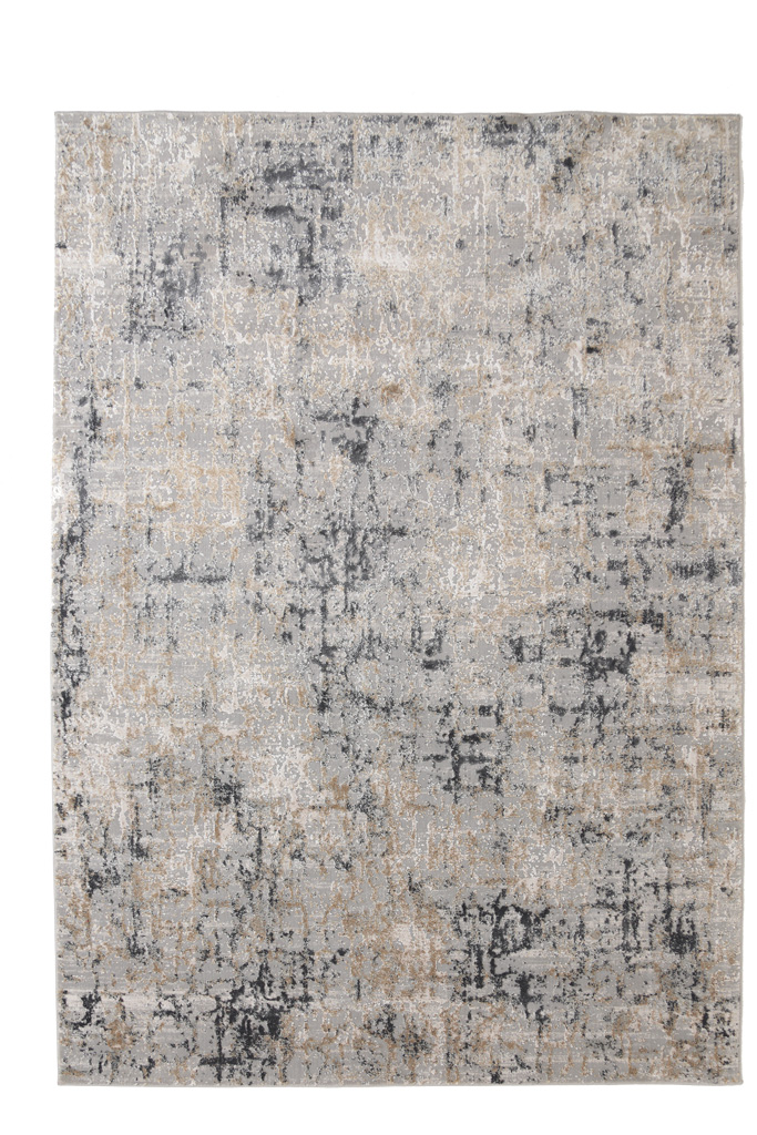 Μοντέρνο Χαλι Royal Carpet Silky 360A Grey -  080x150 cm 