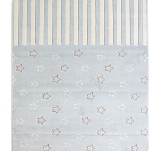 Παιδικό Χαλί Royal Carpet Sky 6395D L. Blue  160x160