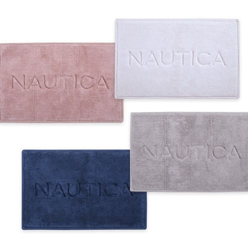 Χαλάκι Μπάνιου Nef-Nef Homeware Nau Coast 50X80 Grey