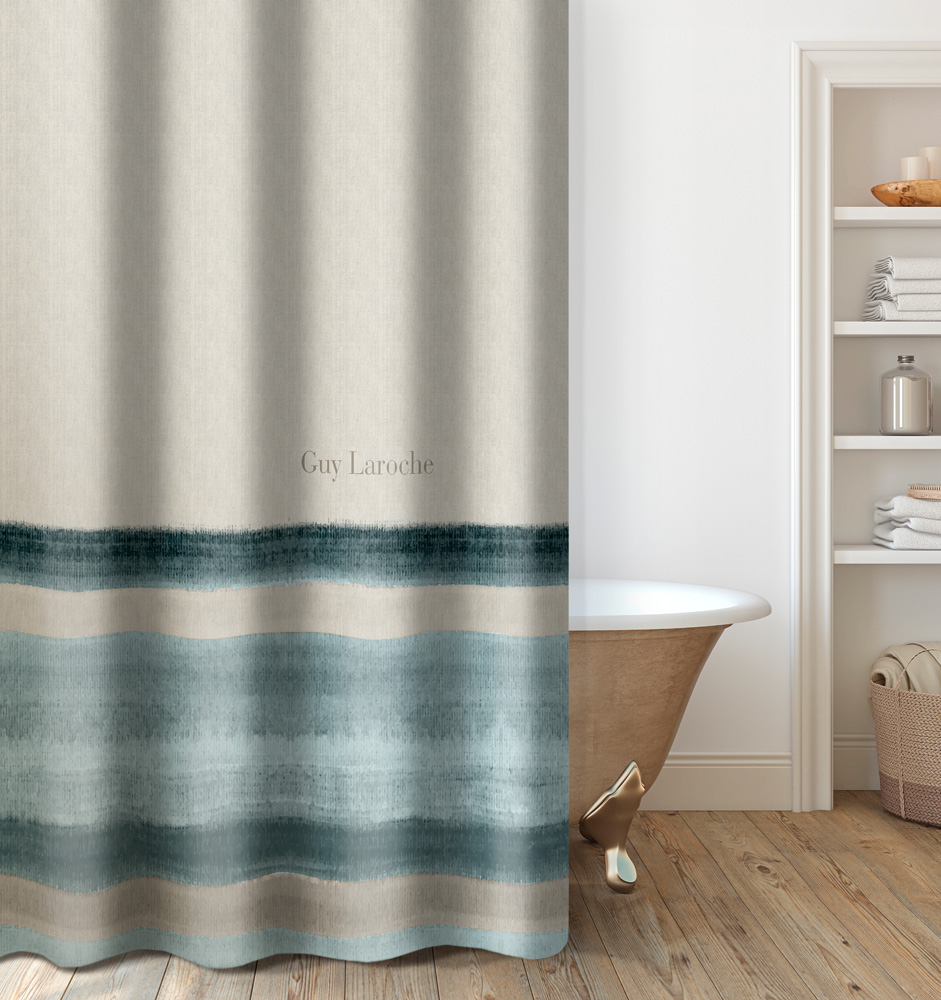 Κουρτίνα Guy Laroche Santiago 240x185 Denim