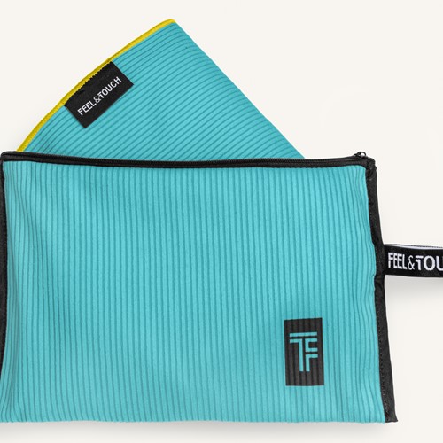 Πετσέτα Θαλάσσης Feel & Touch (Με νεσεσσερ) Surf 01 (80X160)