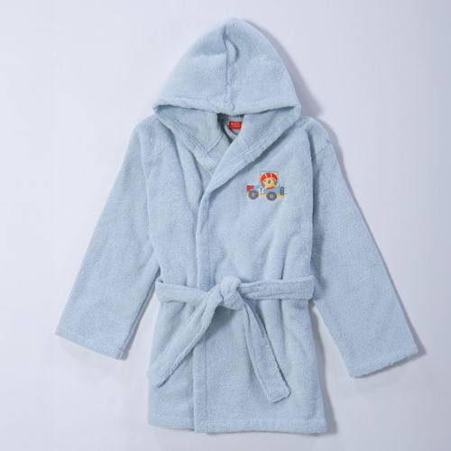 Βρεφικό Μπουρνούζι Nef-Nef Homeware Super Boy 04 L.Blue