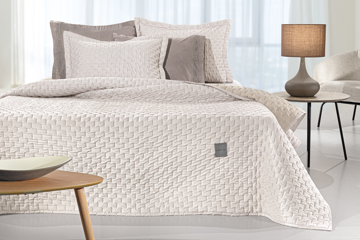 Κουβερλί King Size Guy Laroche (Σετ) Arden Natural 250X240
