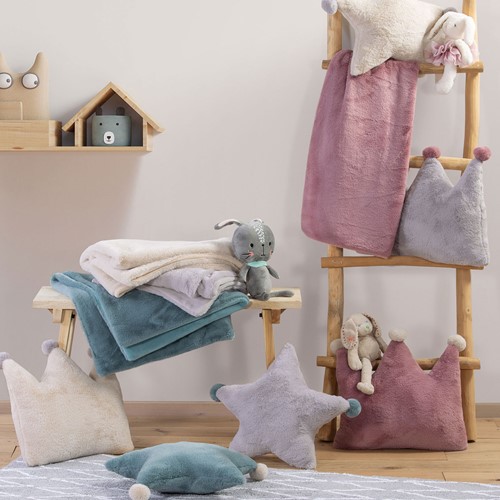 Βρεφικό Διακοσμητικό Μαξιλάρι Nef-Nef Baby Star 45X45 Grey