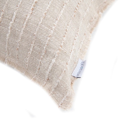 Διακοσμητική Μαξιλαροθήκη Bell Natural (40×60)