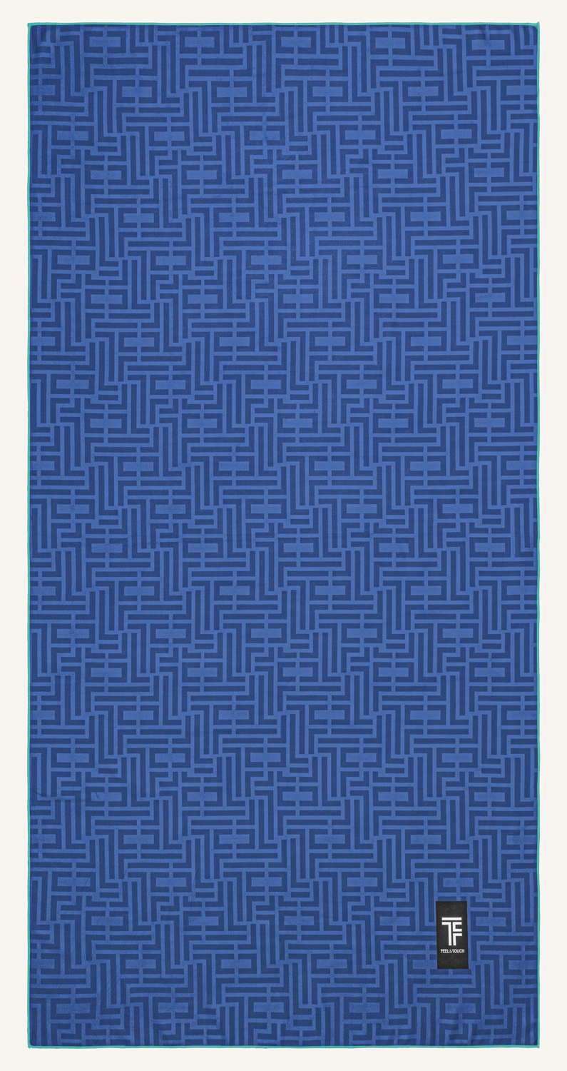 Πετσέτα Θαλάσσης Feel & Touch  (Με νεσεσσερ) Motivo 01 (90X180)