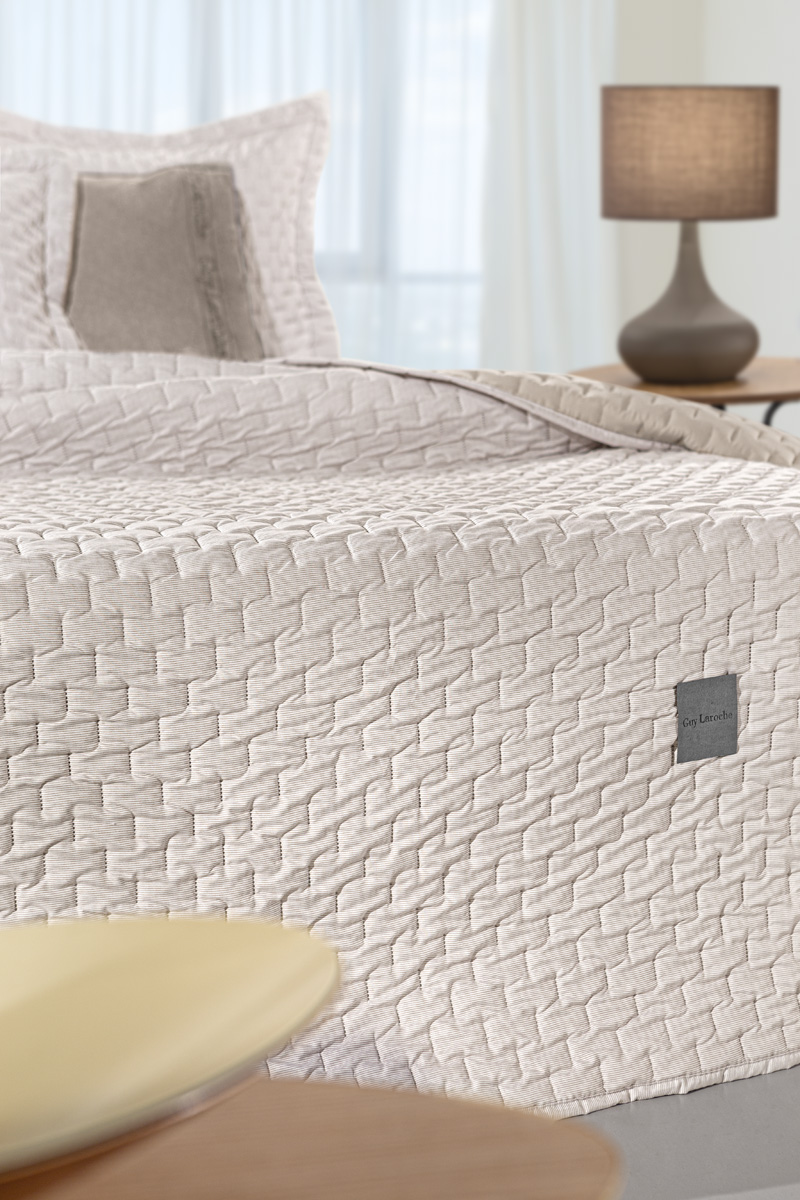 Κουβερλί Ημίδιπλο Guy Laroche (Σετ) Arden Natural 180X240