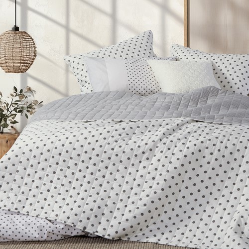 Κουβερλί Μονό Nef-Nef Homeware Donter 180x240 Grey