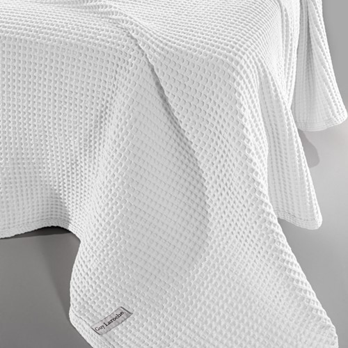 Κουβέρτα Πικέ Μονή Guy Laroche Eternity Snow White 160X240