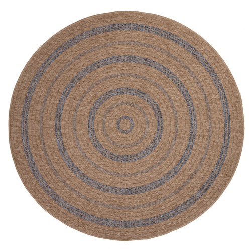 Στρογγυλό Χαλί Καλοκαιρινό (Φ200) Royal Carpet Avanos 8863 Denim