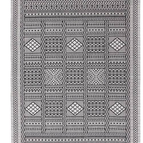 Βαμβακερό Χαλί Royal Carpet Casa Cotton 22094 Black - 127x190 cm