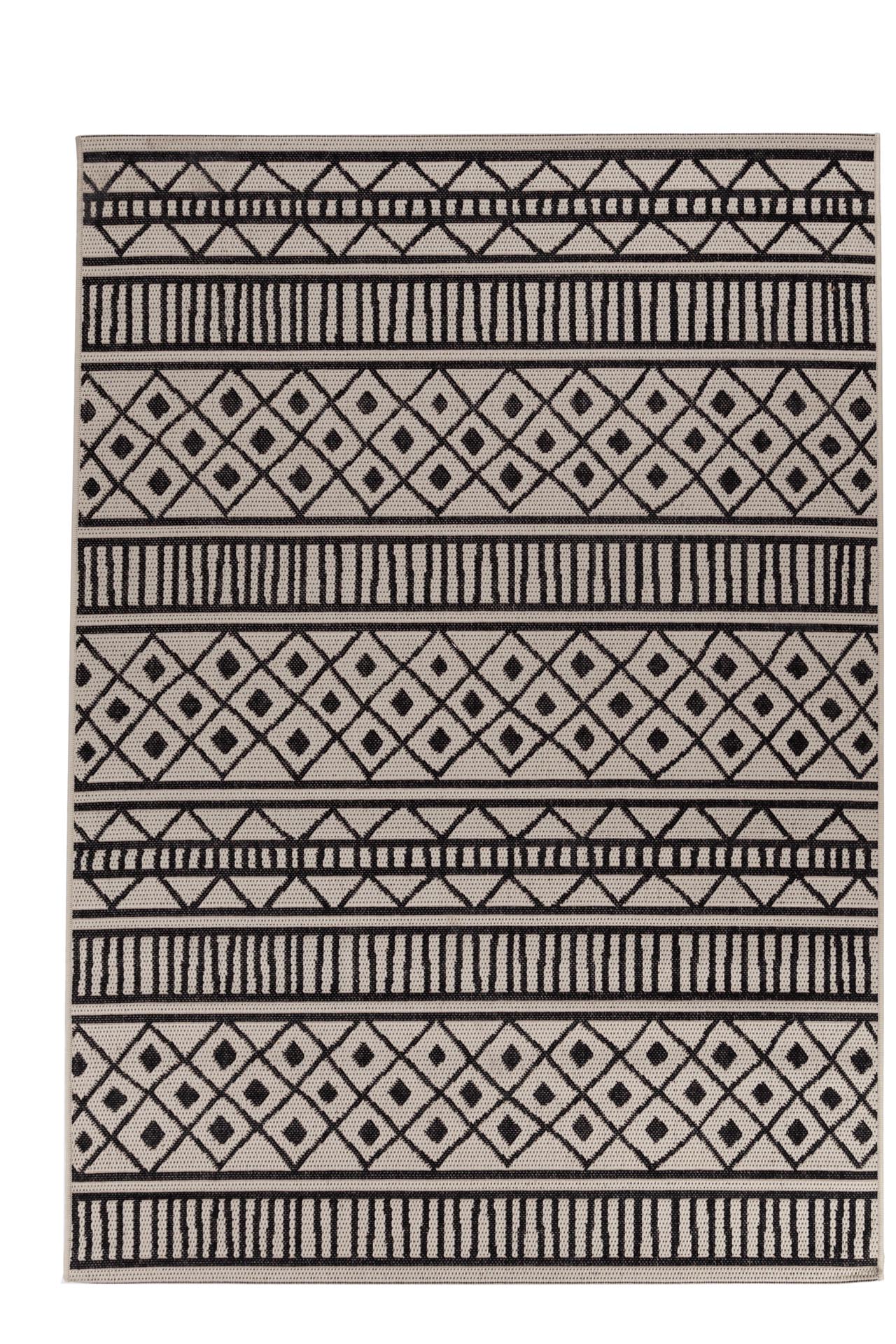 Ψάθα Flox BLACK 3603W Royal Carpet - 67 x 140 cm