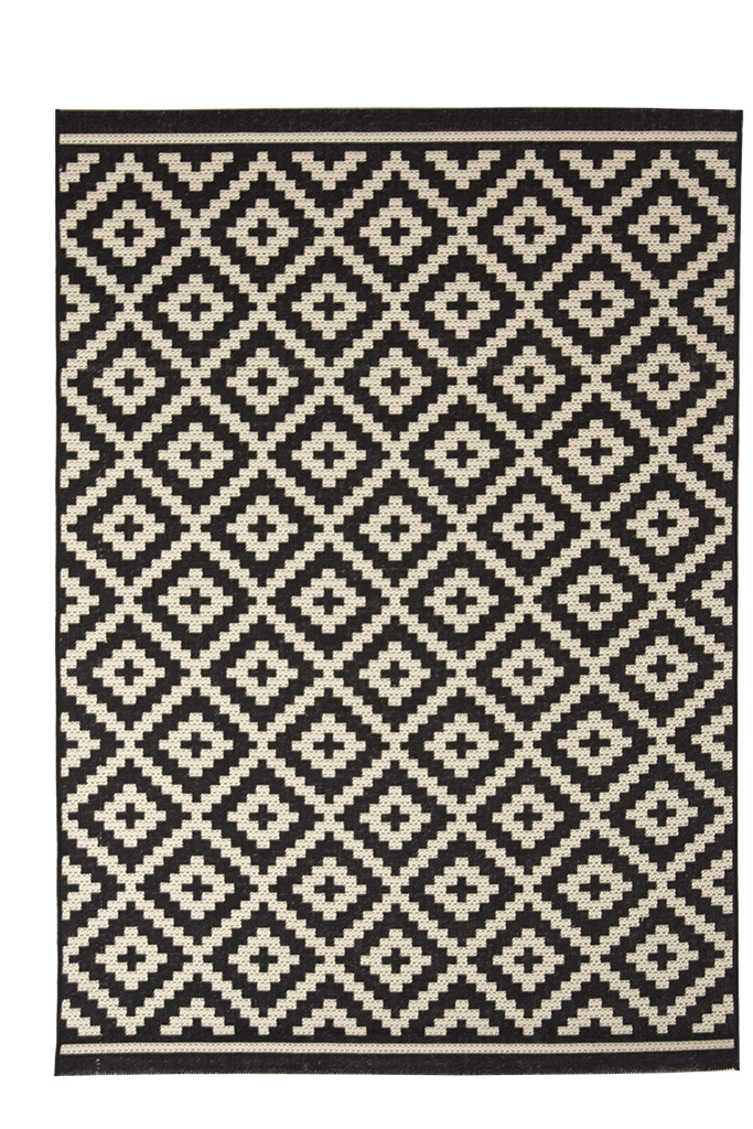Χαλί σαλονιού FLOX 1.40X2.00 - 721K BLACK royal carpets