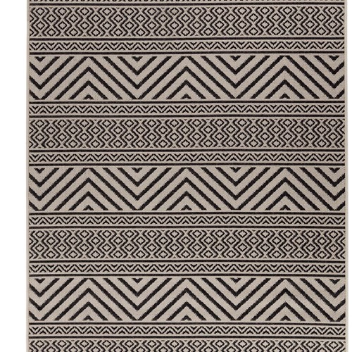 Ψάθα Flox BLACK 7525W Royal Carpet - 67 x 140 cm